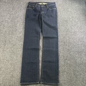 Womens Lauren Ralph Lauren Straight Leg Dark Wash Denim Jeans W28xL32